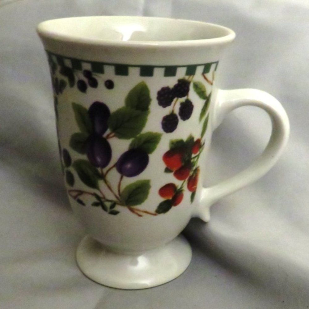Fruit Design China Mug by Mainstays